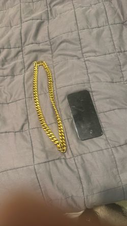 Huge Gold Plated Chain