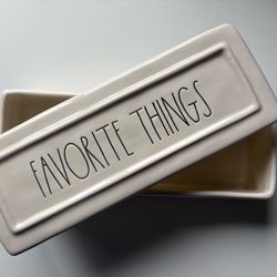 Rae Dunn trinket box