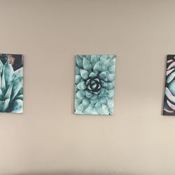 Wall Art 16x24 Set Of 3