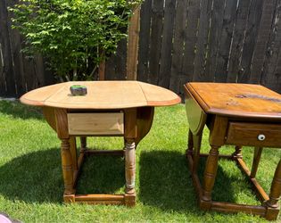 TV table and matching end tables