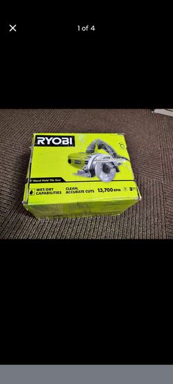 Ryobi handheld tile saw