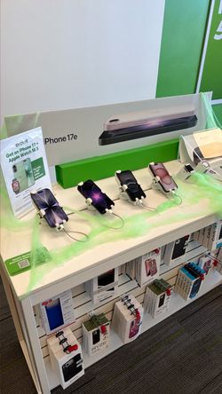 With one dollar down, take home an iPhone today!!