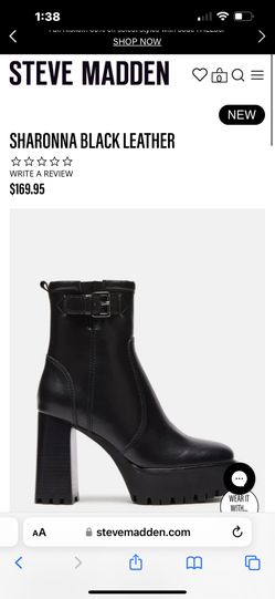 Woman’s Steve Madden Boots New 