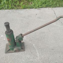 Hein-Warner EL-71 bottle jack vintage car jack... works