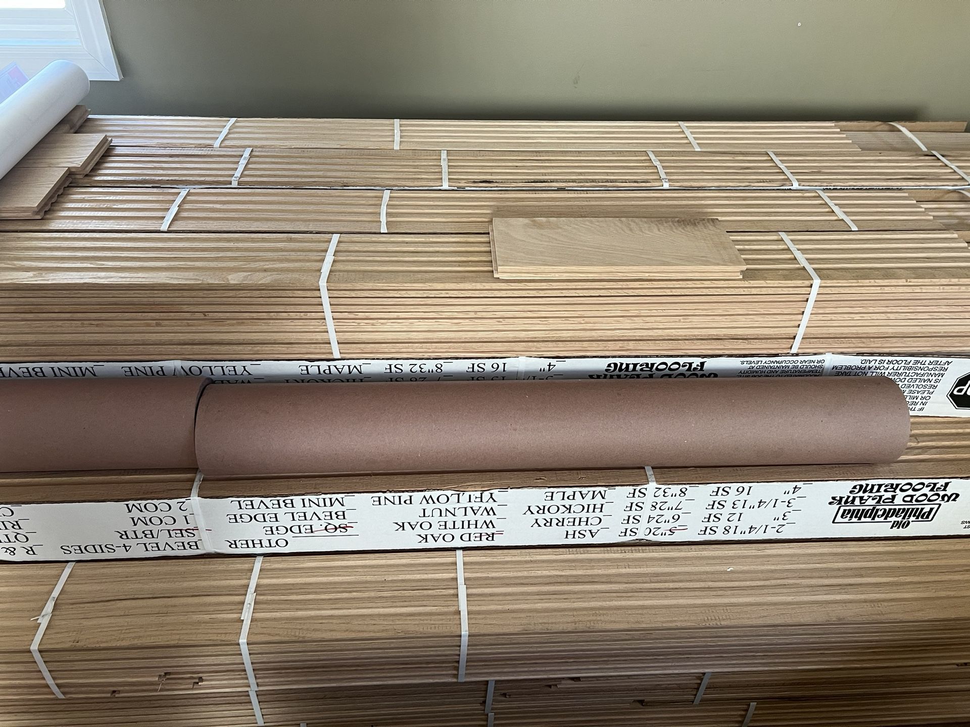 620 sqft 5” Select Grade Red Oak Hardwood Flooring – Unfinished, Brand New