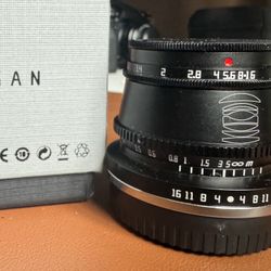 TTartisan 35mm f1.4 for Fujifilm X-Mount