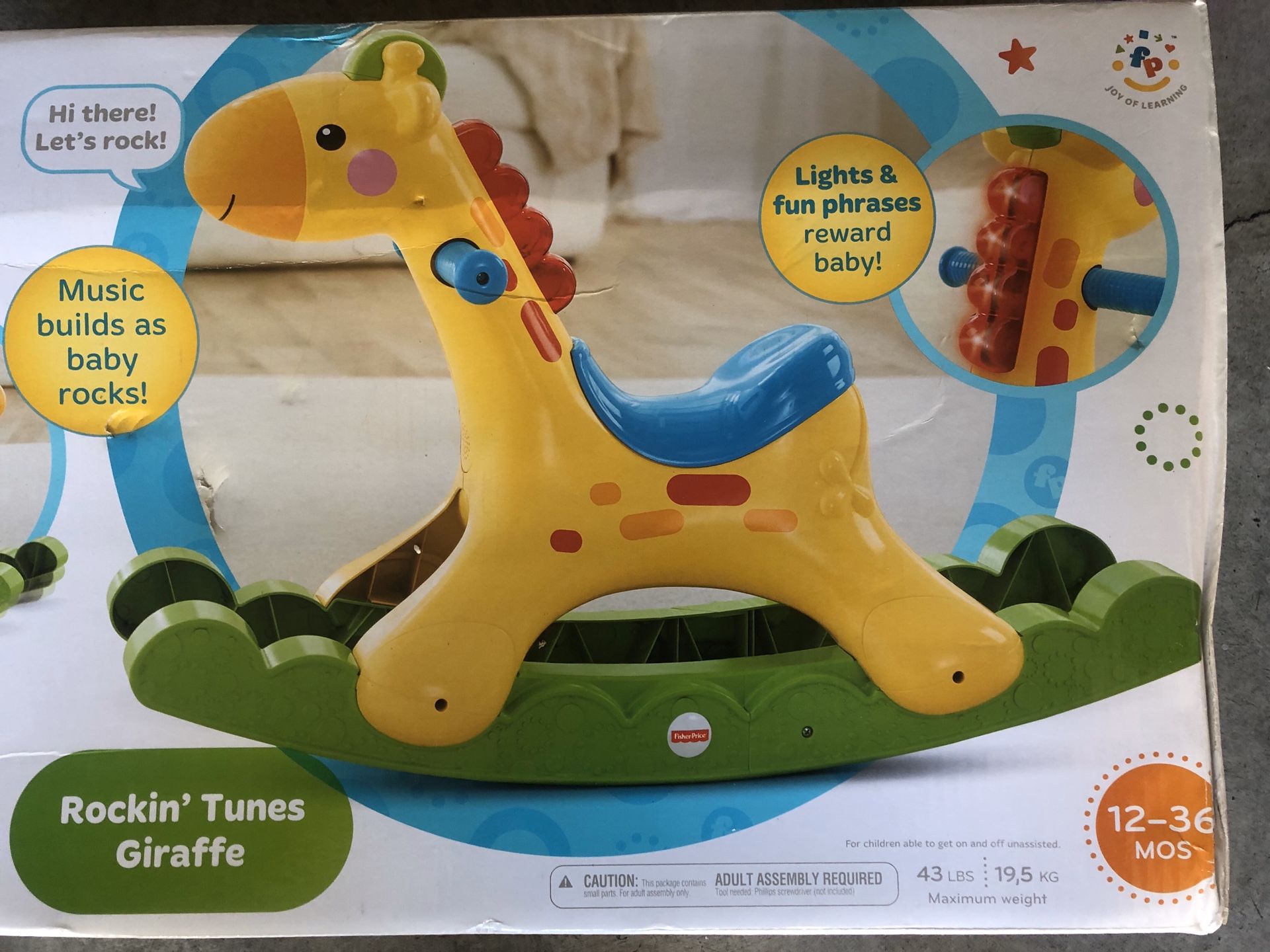 Fisher Price Rockin Tunes Giraffe Fisher Price Rocking Giraffe 2025