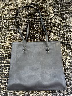 Barantani Black Leather Shoulder Bag $50