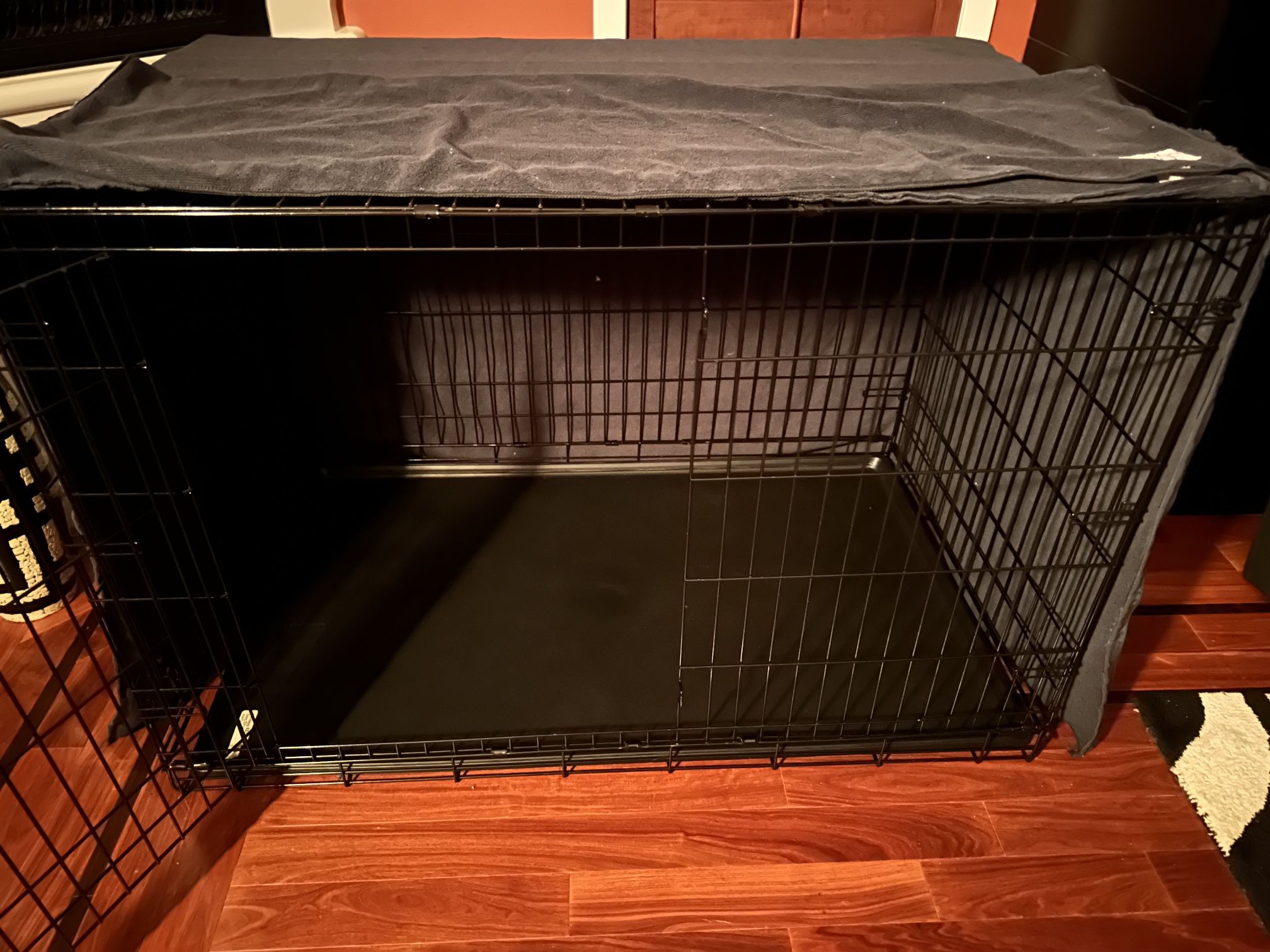 42 Inch Brand New Dog crate With Cover