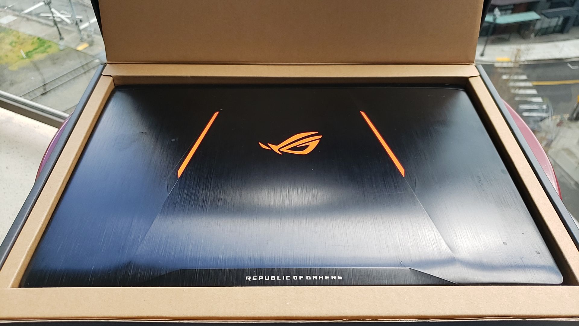 Brand new Asus republic of gamers notebook