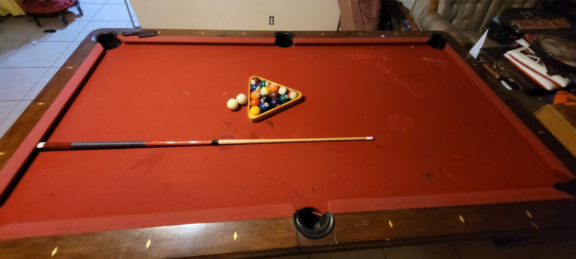 Thomas Aaron Pool Table