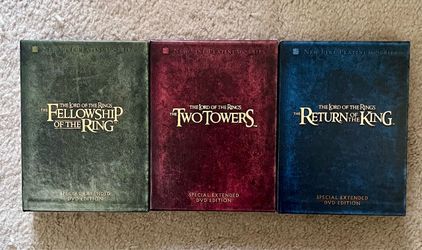 Lord of the Rings Extended Edition DVD set Trilogy