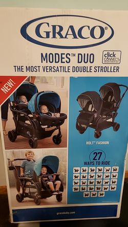 NIB Graco Modes Duo double stroller Holt Collection