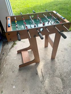 Kids Foosball Table 28 x 14 x 28