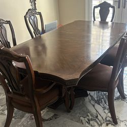 Dining Table Including Chairs