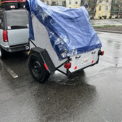 Make me a reasonable offer 5x4 utility trailer with lights and permanent trailer plate