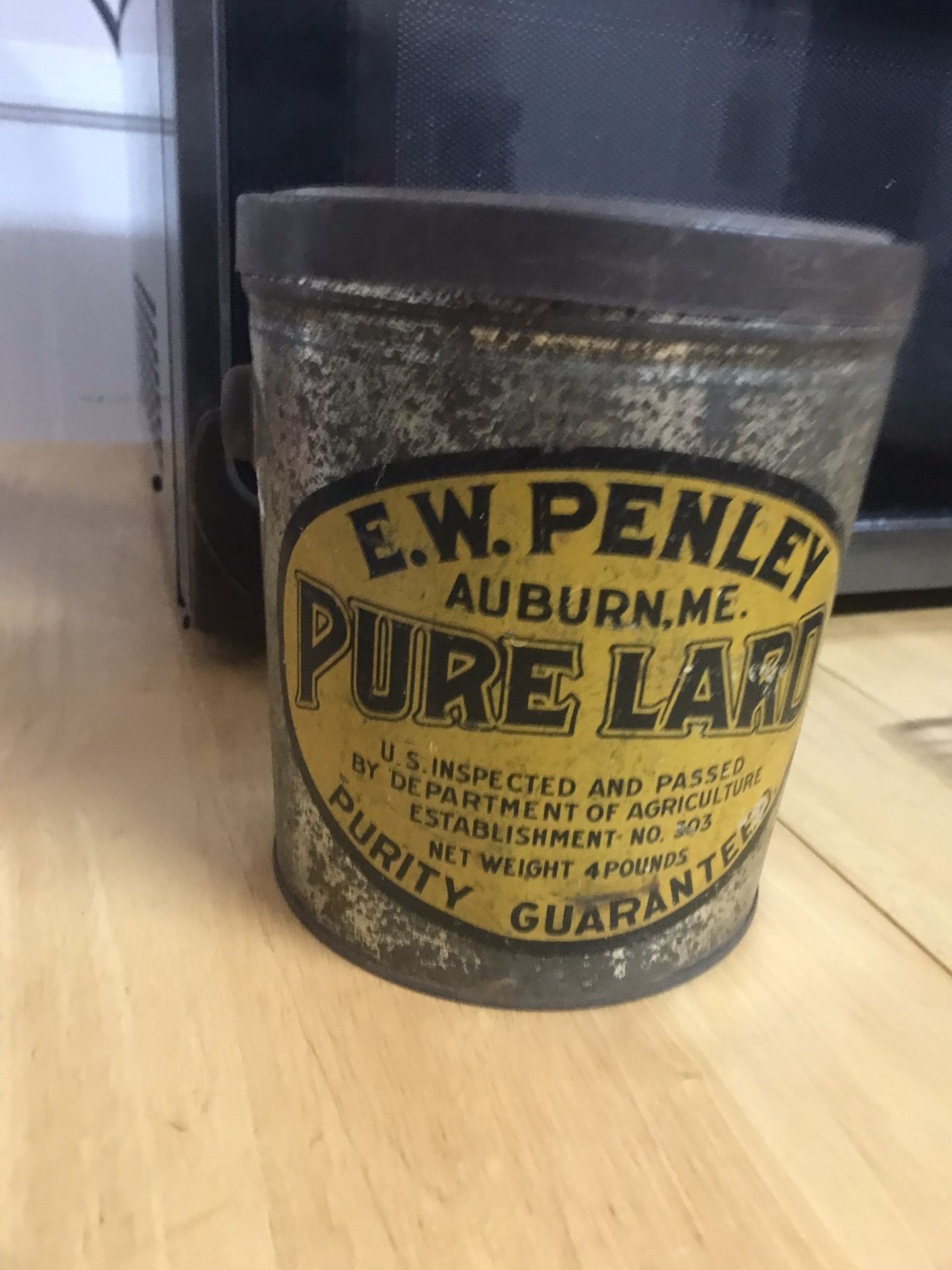 Vintage Lard pail