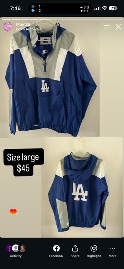 Starter jacket size large