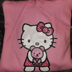 New Ladies Hoodie Sweatshirt Sz L