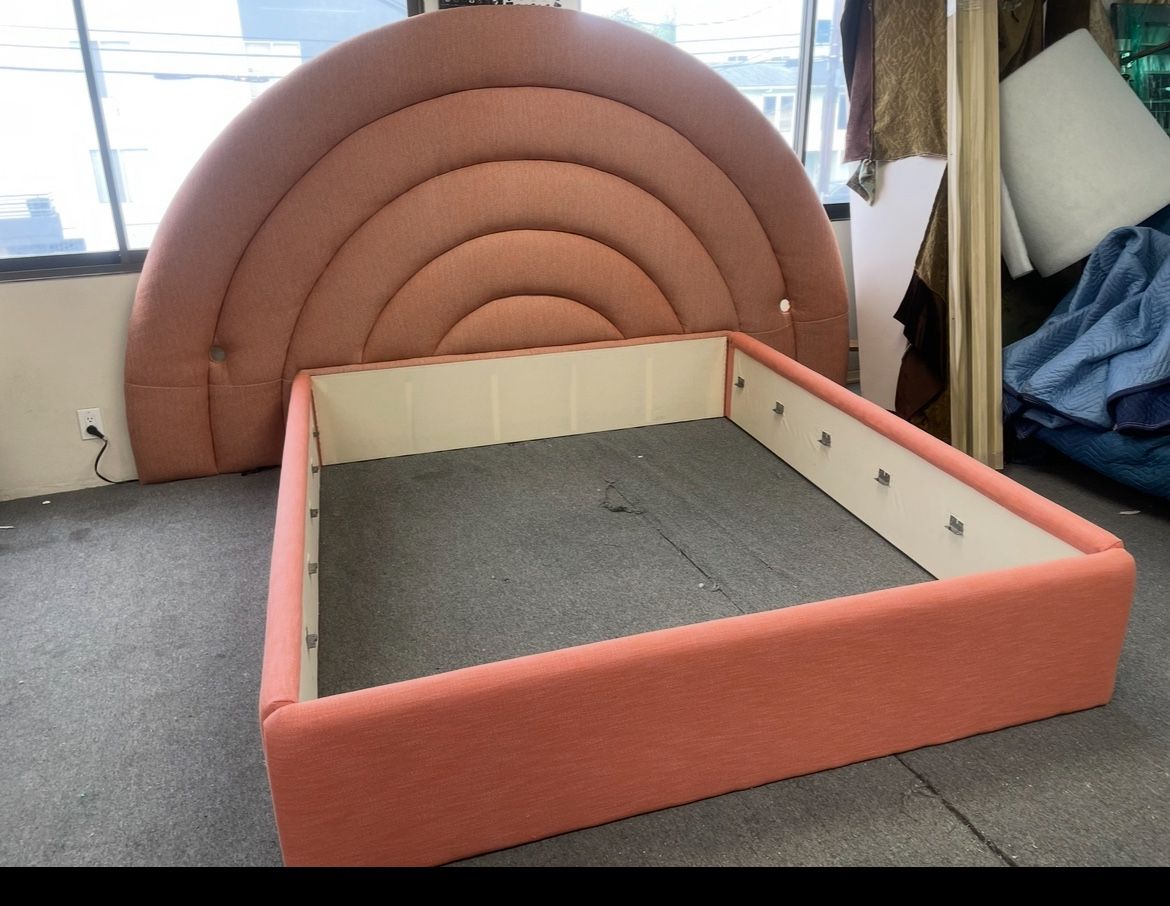 Brand New Never Use Regular King Bed 76x80 Custom Made Solid Good