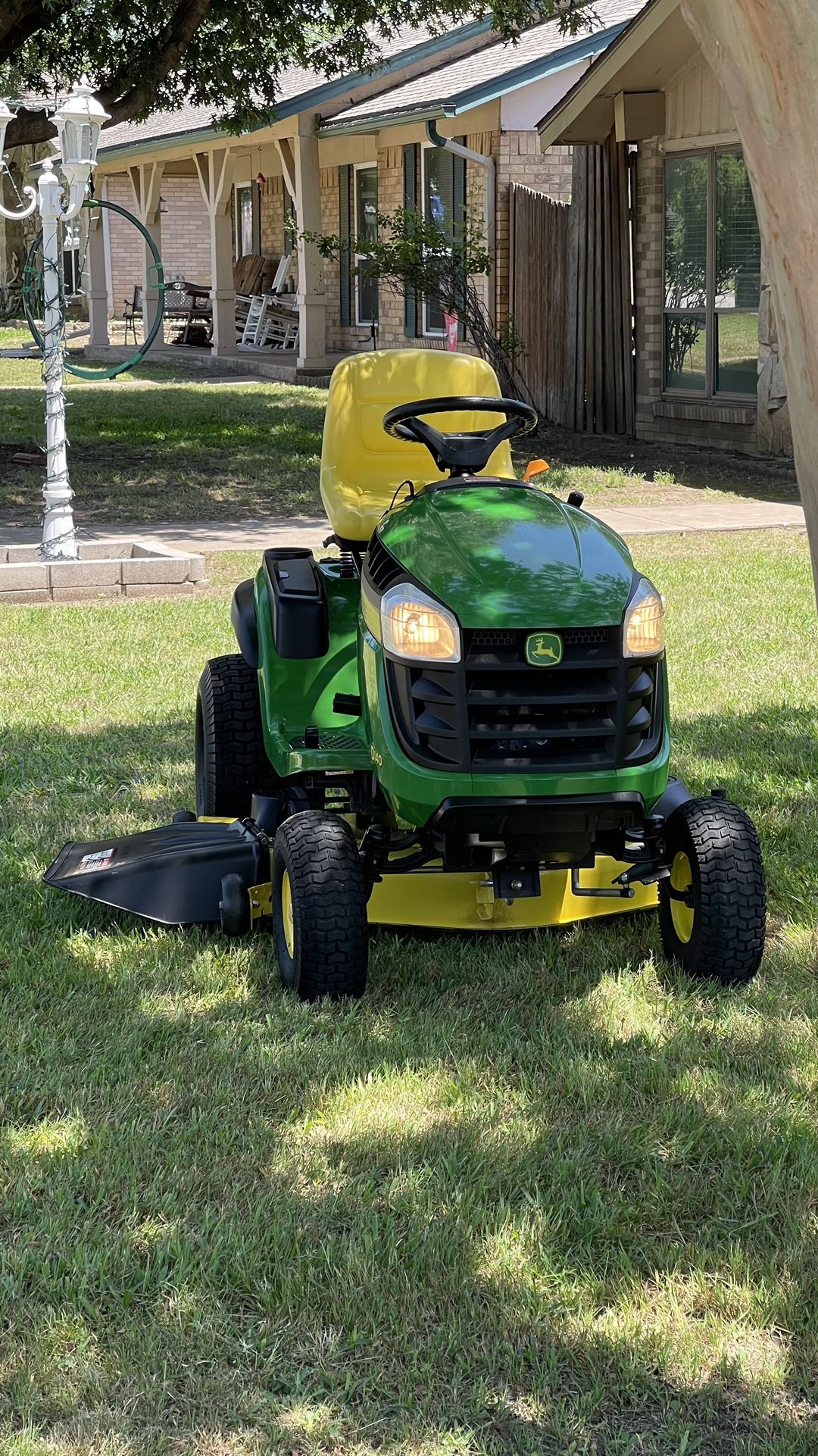 John Dere Motor 22 Hp Cubierta 48 Inch Hidrostátic Riding Mower Ariens Apex// Toro Timecutter// Honda// Cub Cadet//