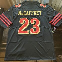 San Francisco 49ers McCaffrey Jersey S M L XL XXL 