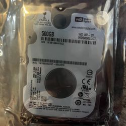 Western Digital 500GB Hard Drive – HDD 