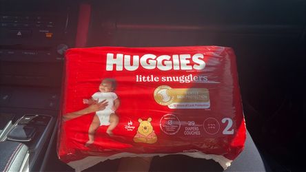 Huggies Little Snugglers Size 2 Diapers 29 Count