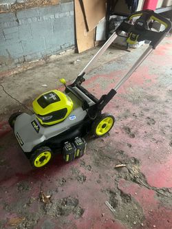 Ryobi crosscut mower