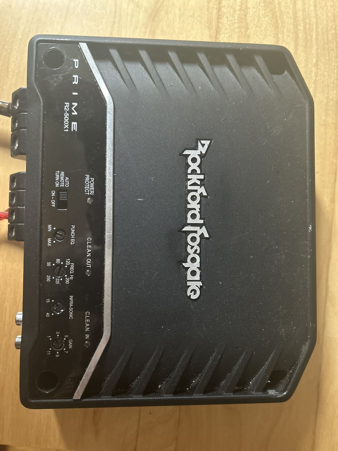 Rockford Fosgate Subwoofer and Amp