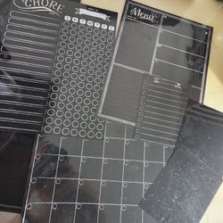 Magnetic Chalk Charts/Calendar