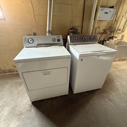 Washer and Dryer 