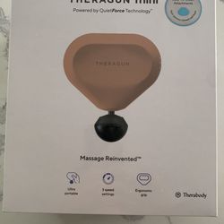 Theragun Mini + Extras Supersoft Attachment *BRAND NEW