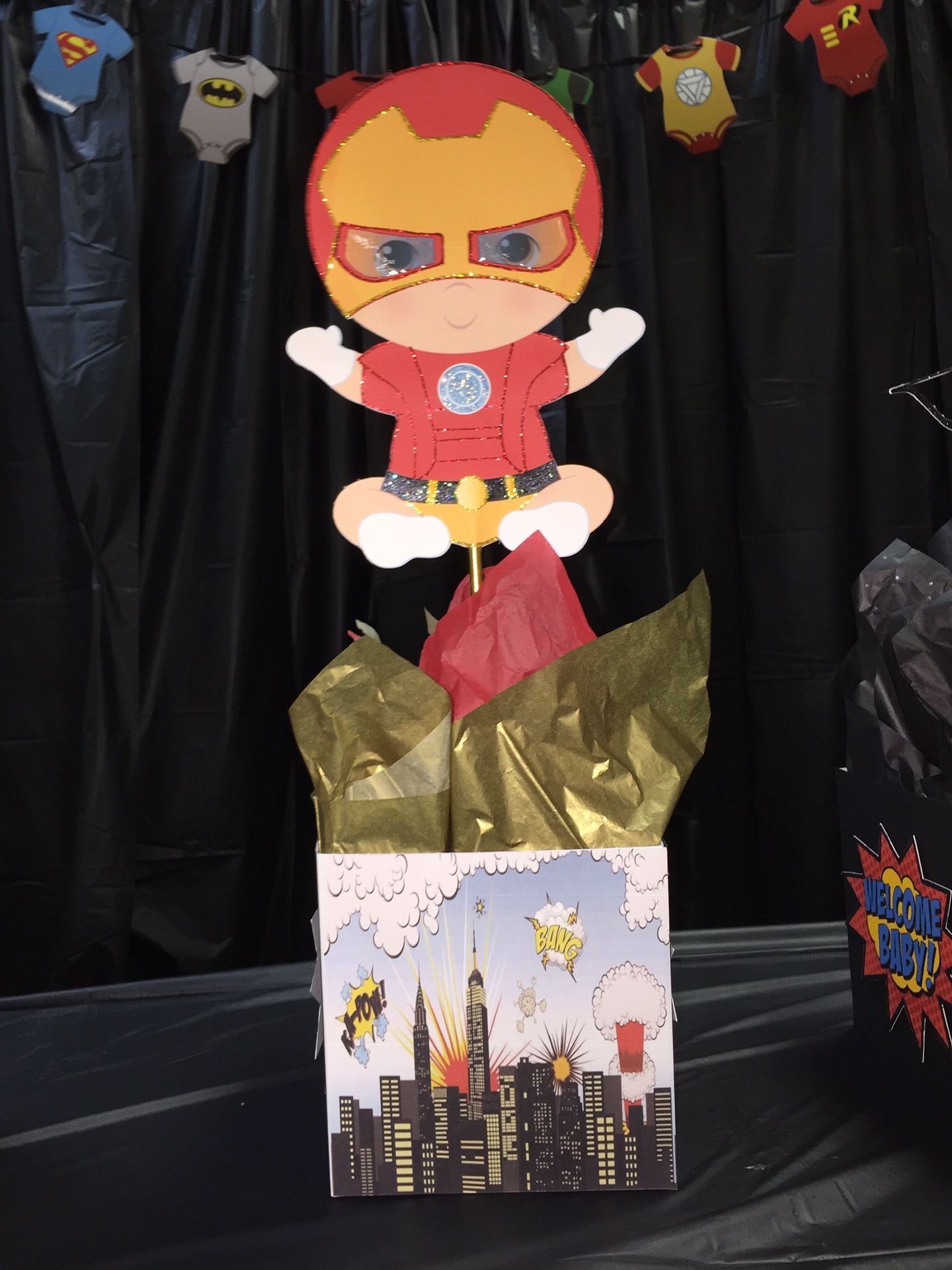 Super Hero Baby Shower/ Birthday Party Decorations