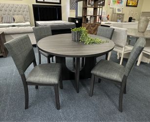 LABOR DAY SALE❗️5 pc Dark gray Dining set