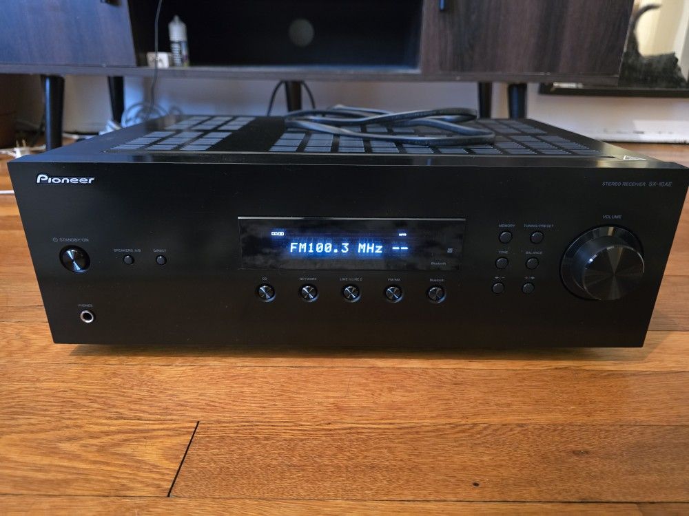 Pioneer SX-10AE Home Audio Stereo Receiver w Bluetooth - Black