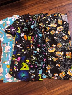 Scrub tops
