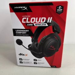 HyperX Cloud II Core Wireless Gaming Headset for PC, PS5, 