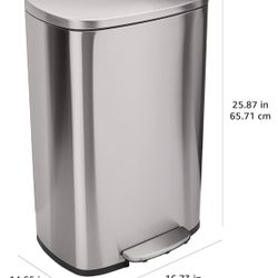 Really nice stainless steel kitchen garbage can