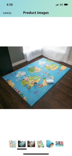 Baby Care Large Baby Play Mat, Magical Island