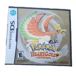 Pokemon Heartgold Case & Manuals Only