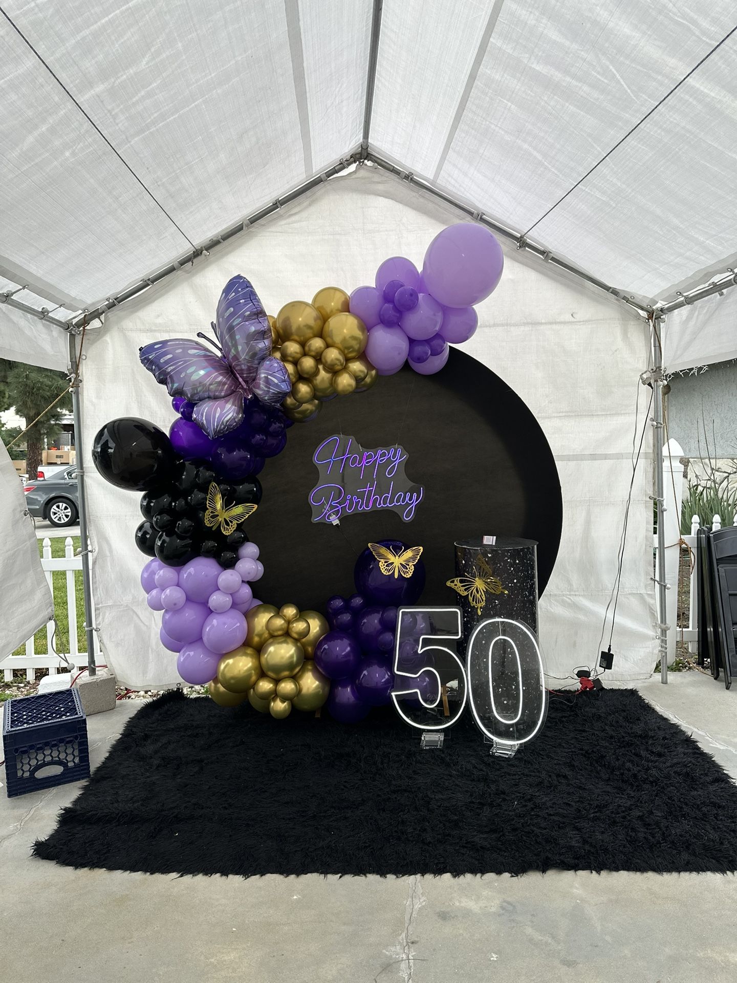 Party Decoration- Balloons - Tents - Chairs And Tables - Heaters 
