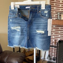 Jean Skirt