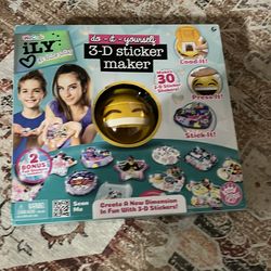 3-D sticker maker