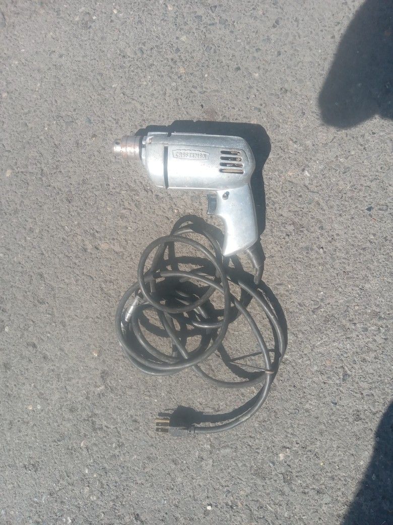 Electric Drill Craftsman