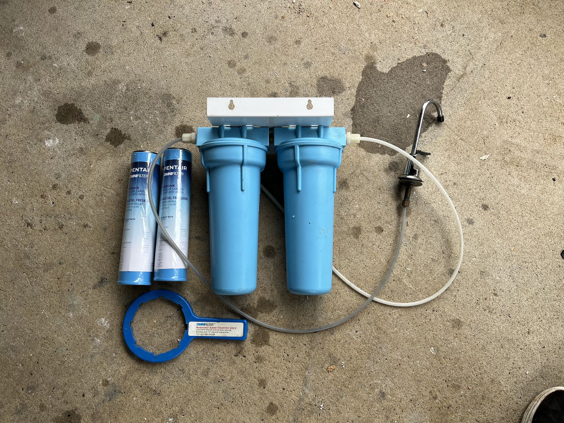 Omnifilter Under Sink Dual Water Filters