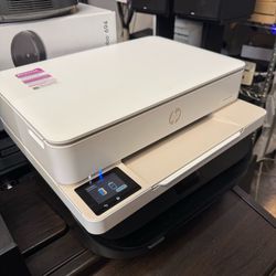 LIKE NEW HP - Envy 6155e Wireless All-in-One Inkjet Printer, Scanner, Copier, Al-Enabled