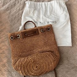 MK Michael Kors Drawstring Backpack