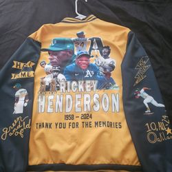 Rickey Henderson Jacket 