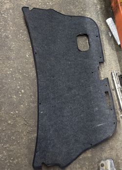 2001-2005 Lexus IS300 Trunk Trim Panel Luggage Cover Panel OEM Black Lid Carpet